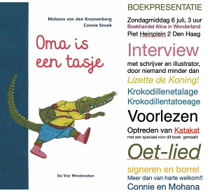 Boekpresentatie Oma is een tasje